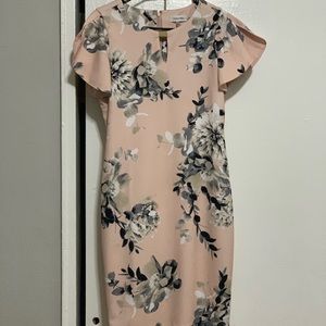 Clavin Klein floral dress